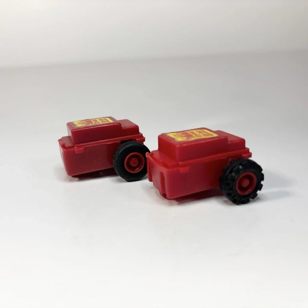 Vintage Made in Macau‎ MC Transformer Red Dyno Drive Bundle Of 2 Read